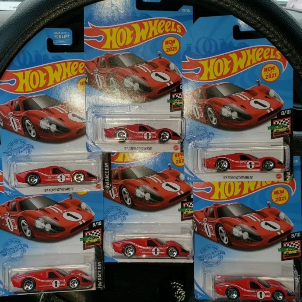 HOT WHEELS 2021 '67 FORD GT40 MK. IV